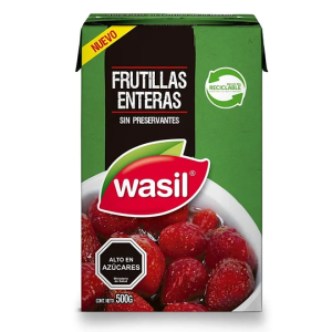CONSERVA WASIL FRUTILLA ENTERAS WSL 500GRS
