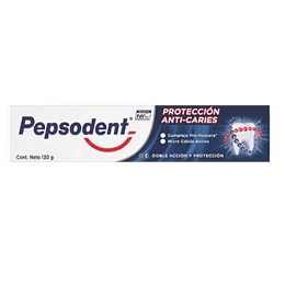 PASTA DENTAL ANTI-CARIES 2X130GRS. PEPSODENT