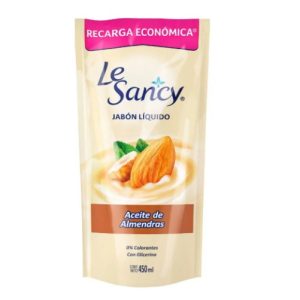 JABON LIQUIDO ALMENDRAS LE SANCY 450 ML