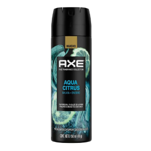 DESODORANTE SPRAY AQUA CITRUS AXE 150 ML