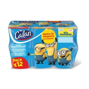 YOGHURT CALAN PACK X 12 UNID. 110 GRS. C/U