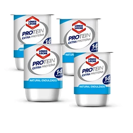 YOGHURT NATURAL ENDULZADO PROTEIN LONCOLECHE 140 GRS.