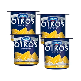 YOGHURT TROZOS PAPAYA GRIEGO OIKOS 110 GRS.