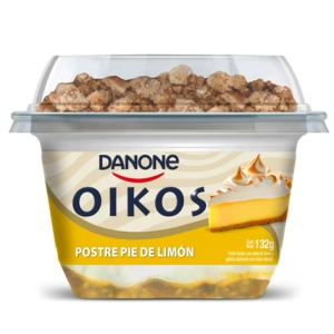 OIKOS POSTRE PIE DE LIMON 12X132GR