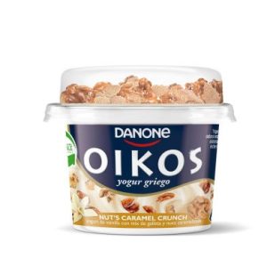 YOGURT OIKOS NUTS CARAMEL CRUNCH 12X142GR