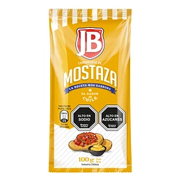 MOSTAZA JB DISPLAY 18X100 GRS
