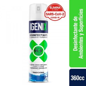 DESINFECTANTE AEROSOL TRADICIONAL IGENIX 360 CC