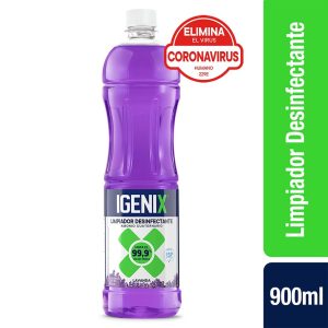 LIMPIADOR DESINFECTANTE LAVANDA IGENIX 900 ML