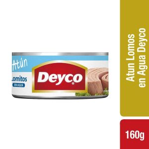 ATUN LOMITOS EN AGUA DEYCO 160 GRS
