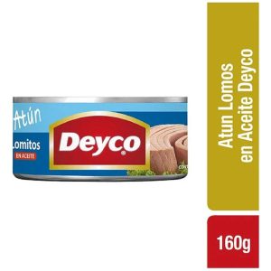 ATUN LOMITOS EN ACEITE DEYCO 160 GRS