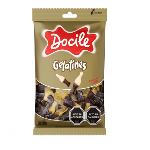GOMITAS BOTELLA DE COLA ACIDA DOCILE 80 GRS
