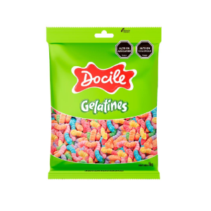 GOMITAS CULEBRITAS ACIDAS DOCILE 80 GRS