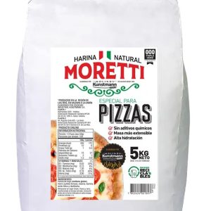 HARINA ESPECIAL PARA PIZZA 5 KILOS MORETTI