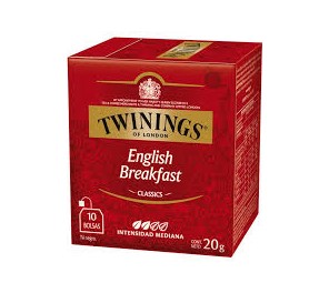 TE ENGLISH BREAKFAST 10 BOLSITAS TWININGS. (016726)