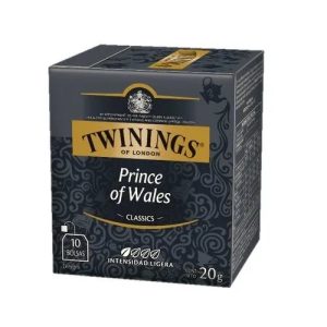 TE NEGRO PRINCE OF WALES 10 BOLSITAS TWININGS. (019724)