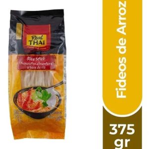 FIDEOS DE ARROZ 5MM 375 GRS. REAL THAI