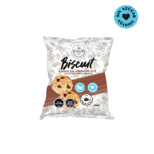 GALLETAS CHIPS CHOC. BISCUIT 100 GRS. ECOVIDA