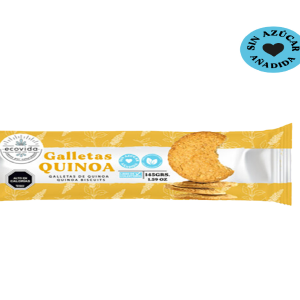 GALLETAS QUINOA S/AZUC 145 GRS. ECOVIDA. (003069)