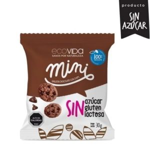 GALLETAS MINI CHOCO CHIPS S/G 30X30 GRS. (002482 - CAFE)