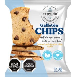 GALLETON CHIPS S/AZUCAR 40 GRS