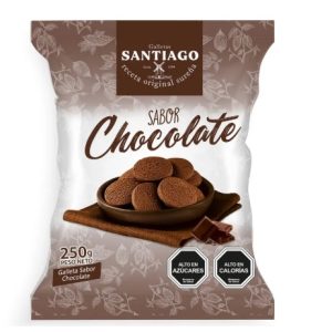 GALLETAS SANTIAGO CHOCOLATE 18X250 GRS. (280174)