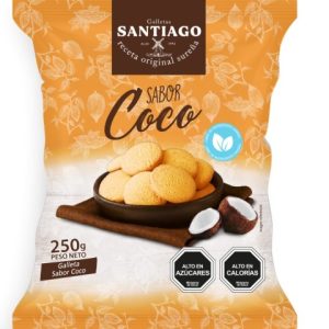 GALLETAS SANTIAGO COCO 18X250 GRS. UNIMARC. (280235)