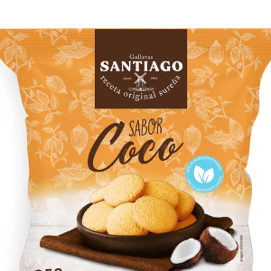 GALLETAS SANTIAGO COCO T 12X500 GRS. (280220)