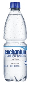 AGUA MINERAL CON GAS CACHANTUN 600 ML.