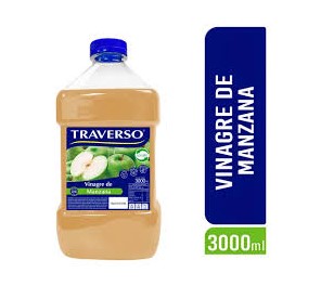 VINAGRE DE MANZANA TRAVERSO 3 LITROS