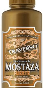 MOSTAZA FUERTE VINTAGE 450 GR. TRAVERSO