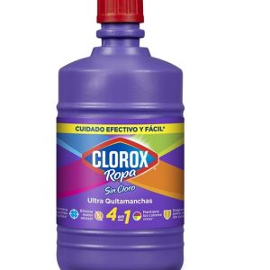 CLOROX ROPA QUITAMANCHAS COLORES VIVOS 12X370 ML