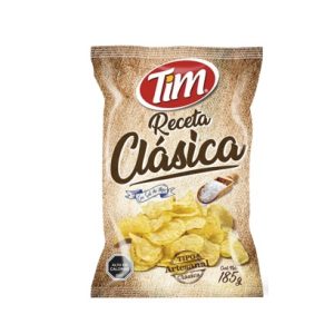 PAPAS FRITAS TIM CORTE LISO SAL DE MAR 12X185 GRS