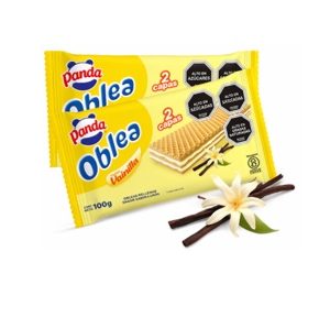 OBLEAS PANDA VAINILLA 28X100 GRS
