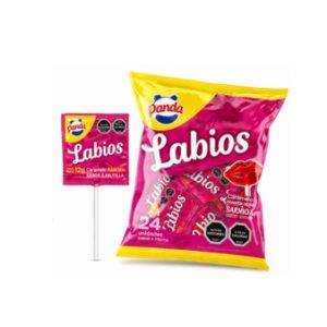 PALETA PANDA LABIOS 24X24X10 GRS