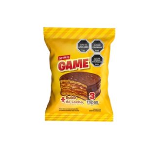 ALFAJOR GAME CHOCOLATE 24X60 GRS