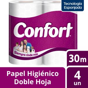 PH CONFORT DOBLE HOJA 30M 4X4 ROLLOS
