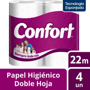 PH CONFORT DOBLE HOJA 22M X4 ROLLOS