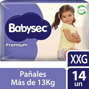 PAÑAL BABYSEC PREMIUM TALLA XXG 8X14 UNIDADES