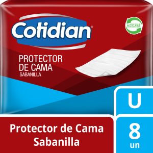 PROTECTOR CAMA PREDOBLADO COTIDIAN X8 UNIDADES