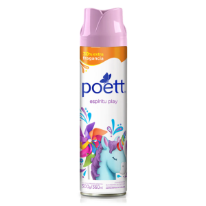 AEROSOL POETT ESPIRITU PLAY 6X360 ML