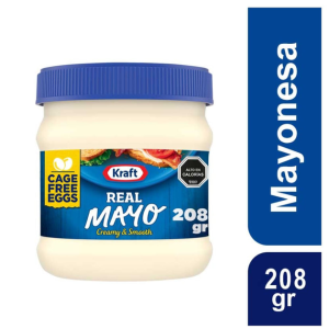 MAYONESA KRAFT POTE 12X208 grs (8 onzas)